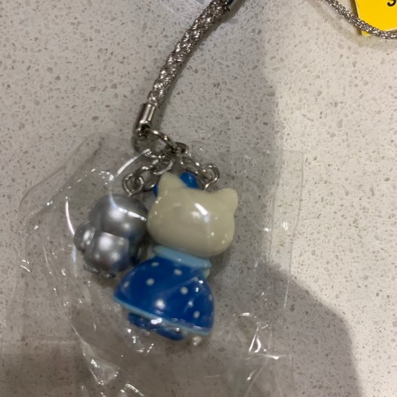 2001 VINTAGE HELLO KITTY CELL PHONE CHARM OWL - Picture 4 of 6